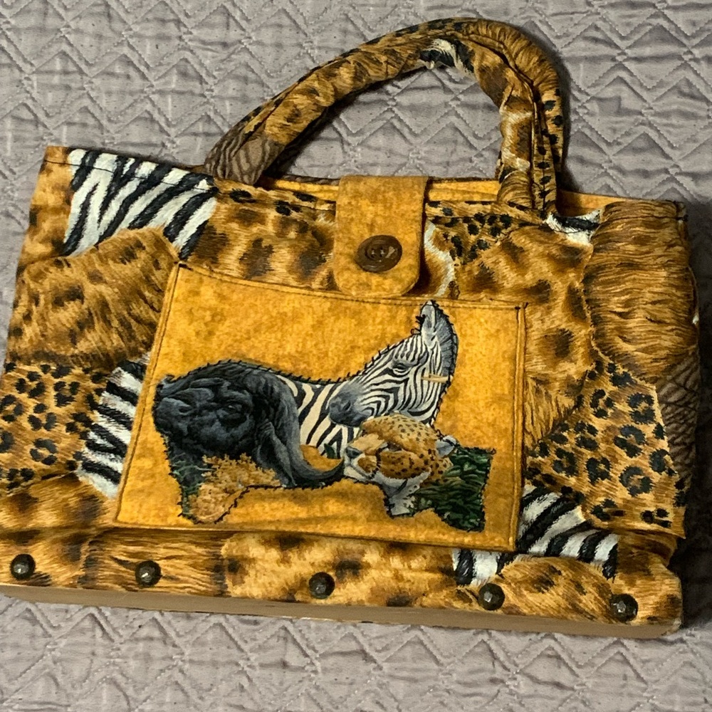 Animal Print Tote Bag